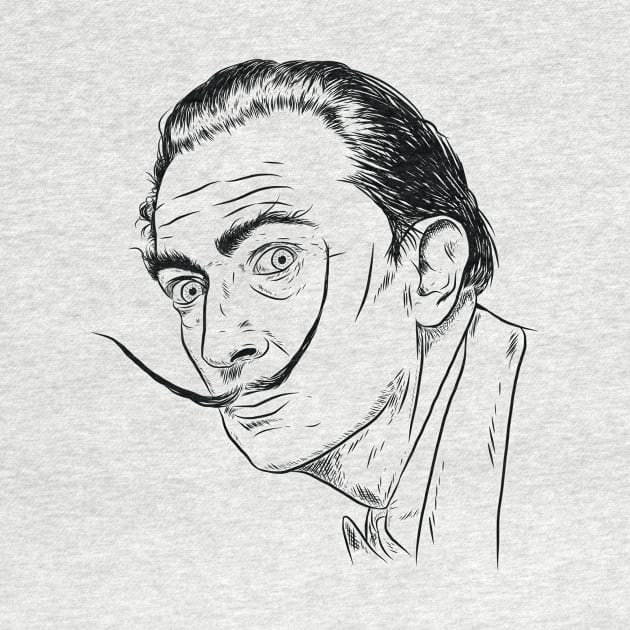 Salvador Dali by michaelkdamron